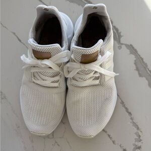 Adidas White athletic shoes